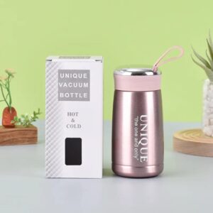 Portable Mini 220ML 304 Stainless Steel Vacuum Flask Pocket Small Thermos Water Bottle For All Tumbler Portable Tea Coffee Thermal Cup 1pc